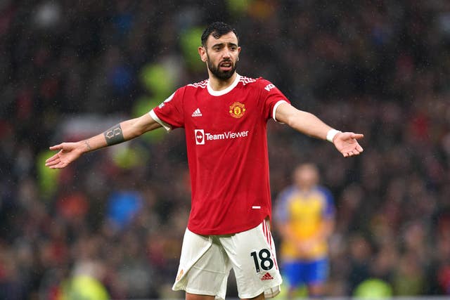 Bruno Fernandes missed Manchester United's match against Tottenham