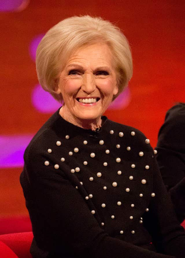 Mary Berry is hoping her new programme will encourage families to eat together.