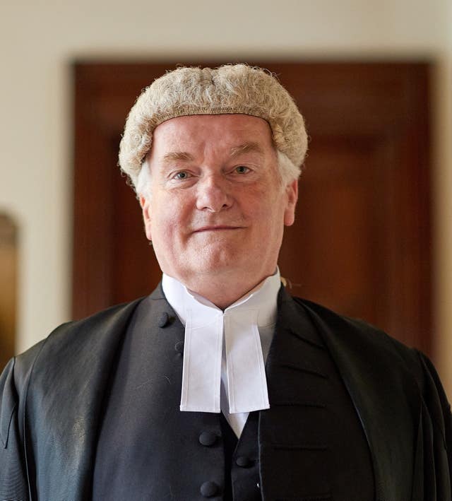 Lord Chief Justice Lord Burnett