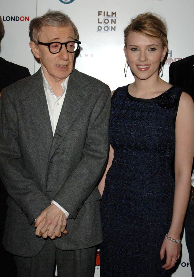 Woody Allen and Scarlett Johansson 