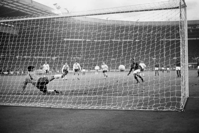 Gordon Banks during the 1966 World Cup