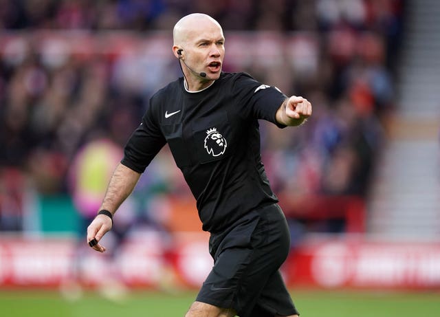 Paul Tierney will not referee a Premier League game this weekend but has been appointed as VAR for the Arsenal v Brentford match
