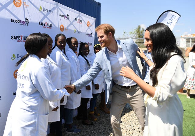 Royal visit to Africa