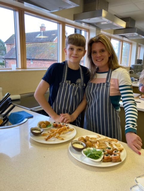 Ellen Roome with her son Jools Sweeney