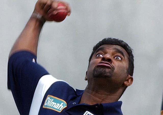 Murali's action was called into question for throwing a number of times during his career 