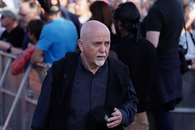 Peter Gabriel 's track is featured in the ad campaign (Jordan Pettitt/PA)