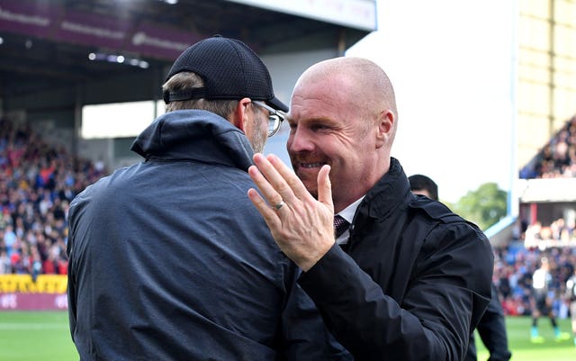 Sean Dyche was satisfied with the performance of his players despite losing to Liverpool 