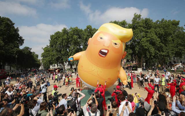 Trump blimp