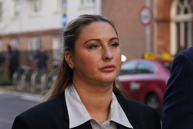 Nikita Hand outside the High Court in Dublin