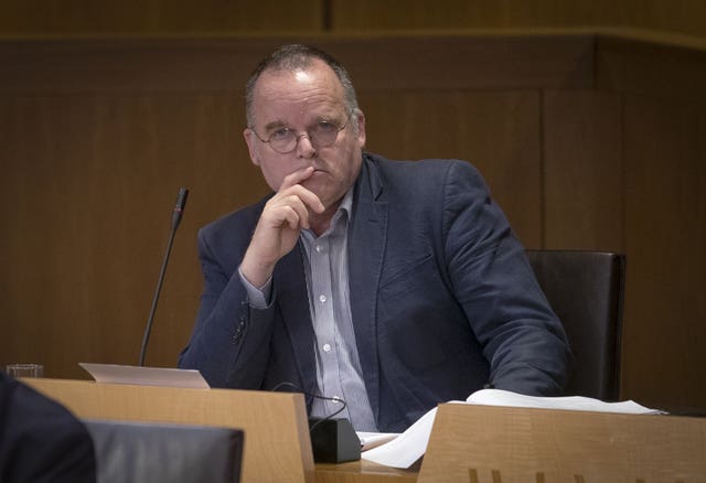 Andy Wightman in Holyrood