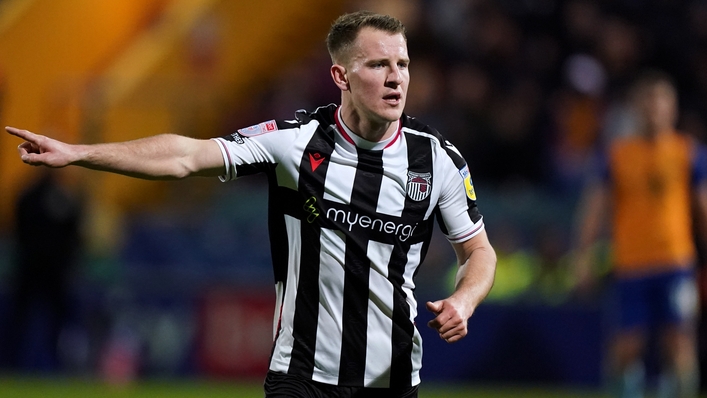 Bryn Morris opened the scoring for Grimsby in their draw with Walsall (Mike Egerton/PA)