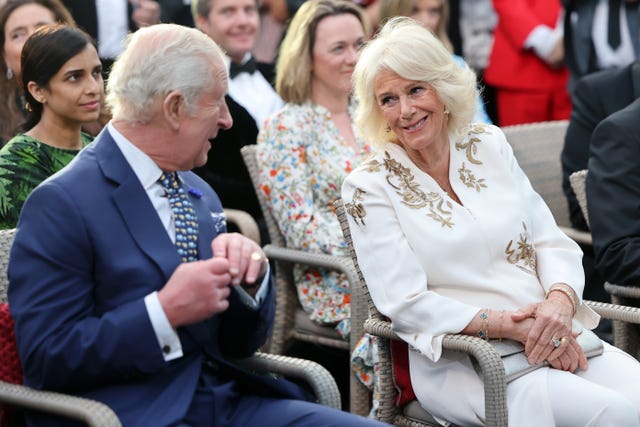 King Charles III and Queen Camilla attend the Wonders of the Wild