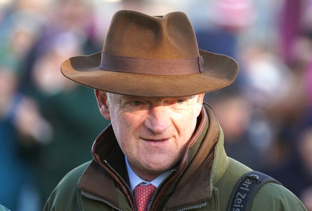 Trainer Willie Mullins at Leopardstown