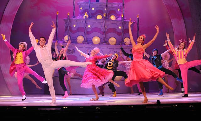 Dancers perform Nutcracker