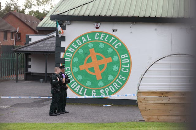 Donegal Celtic incident