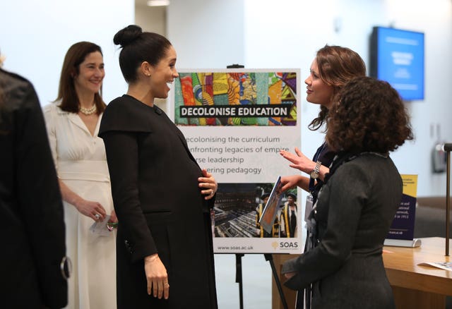 Meghan at the Association of Commonwealth Universities