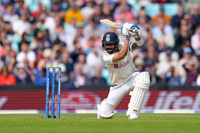 Virat Kohli averages 56.38 against England in Tests in India (Adam Davy/PA)