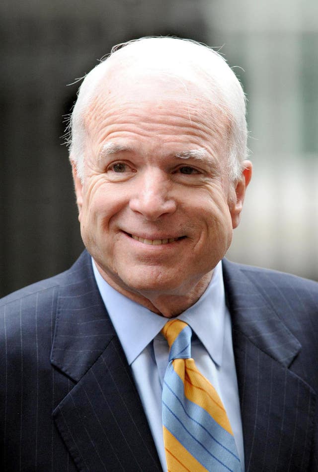 John McCain (John Stillwell/PA)