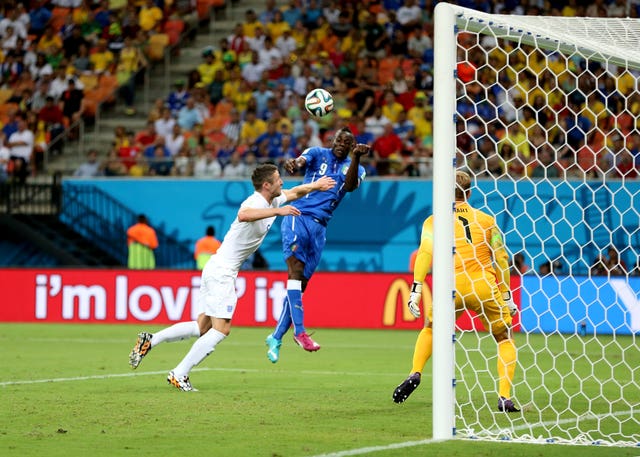 Mario Balotelli scored Italy's winner at the 2014 World Cup 