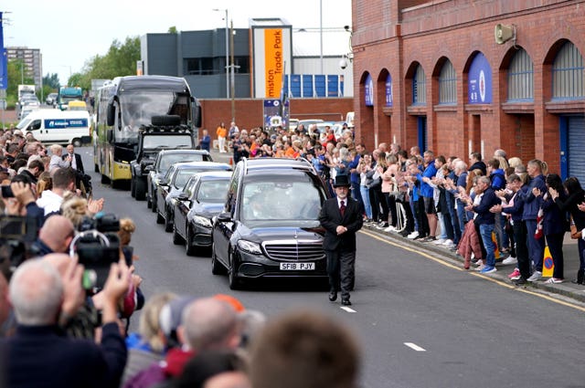 Jimmy Bell Funeral