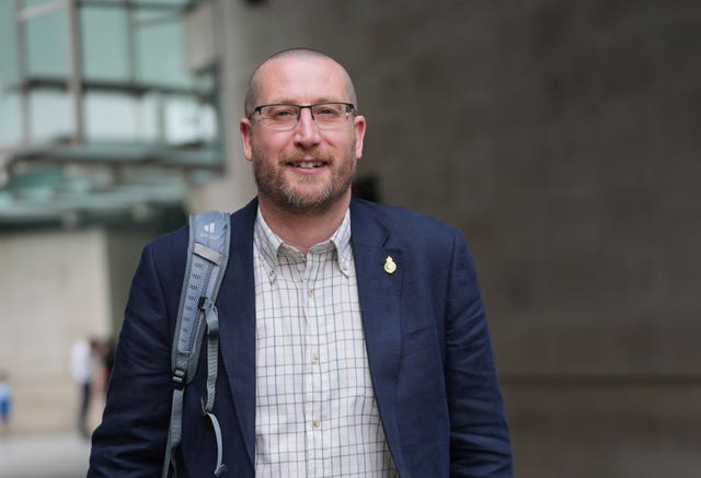 Former cabinet secretary Simon Case (PA)