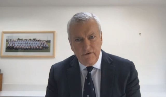 Bill Sweeney outlined the problems faced by the RFU