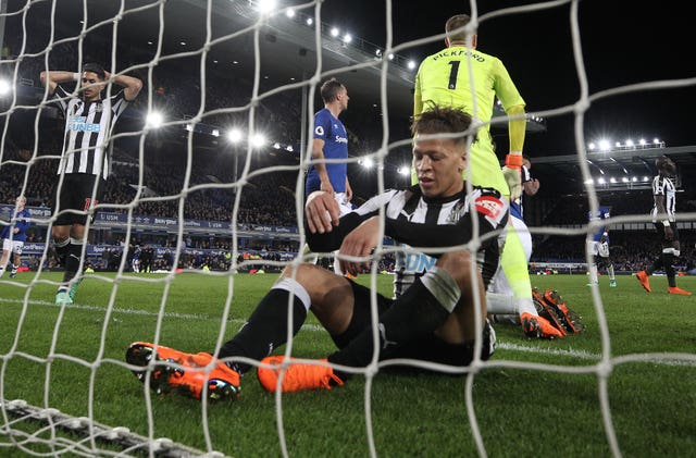Dwight Gayle went close for Newcastle
