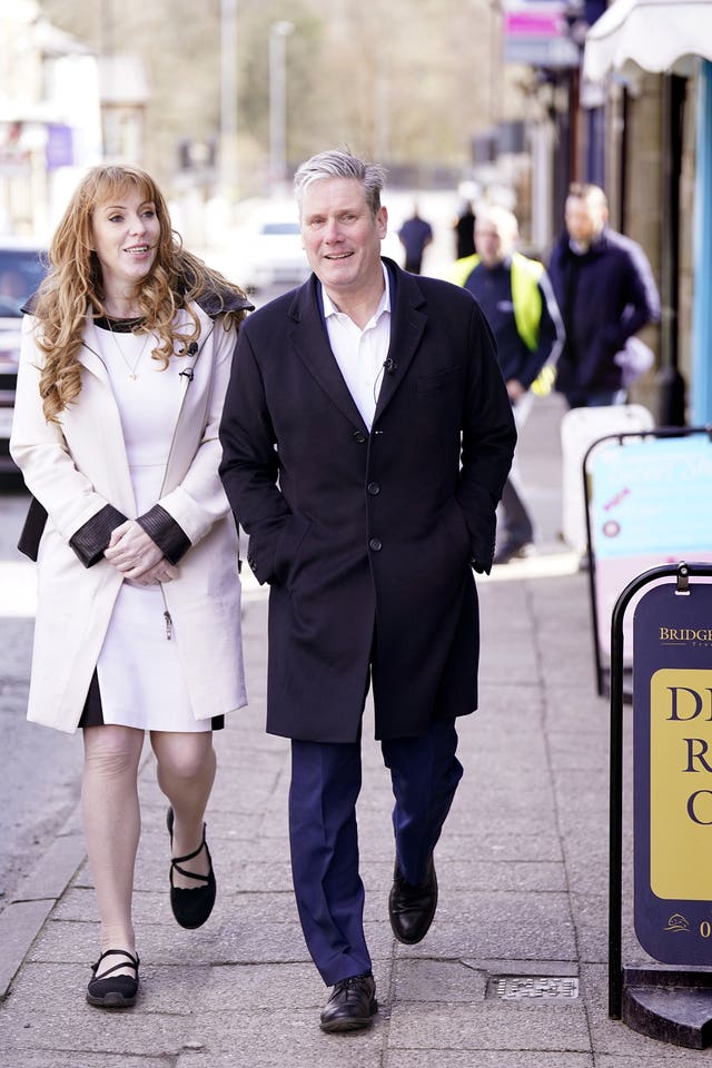 Labour leader Keir Starmer and Deputy Leader Angela Rayner 