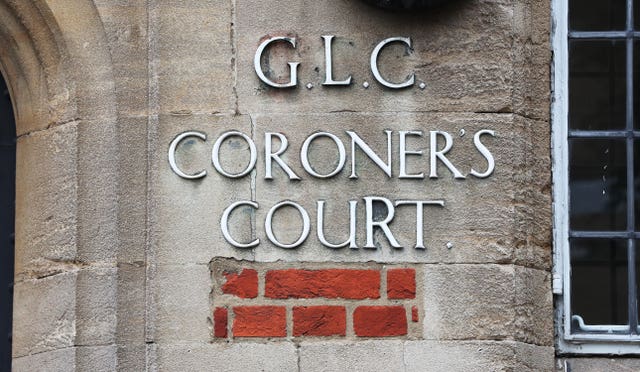 Poplar Coroner’s Court, High Street, Poplar, London (Jonathan Brady/PA)