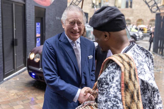 King visit to The Africa Centre