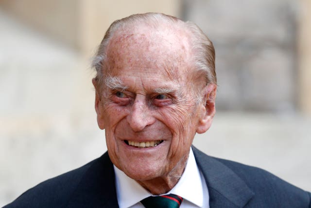 The Duke of Edinburgh at Windsor Castle 