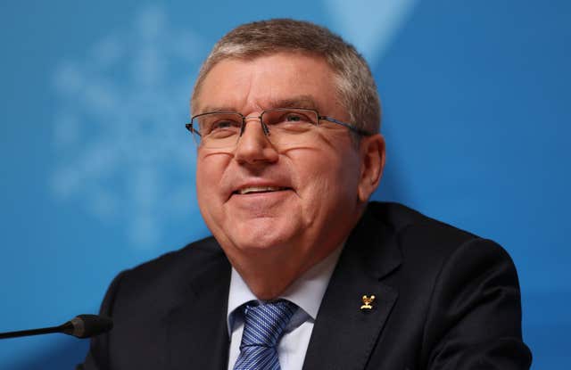 IOC president Thomas Bach remains adamant the Games will go ahead this summer 
