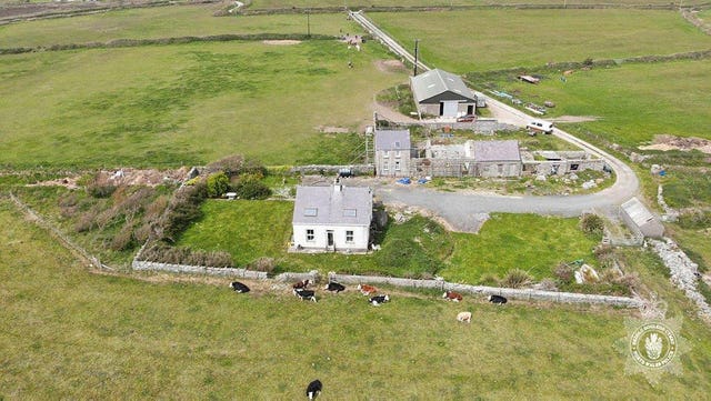 The remote Anglesey home of Gerald Corrigan