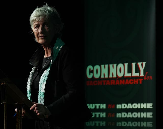 Catherine Connolly formally launches her presidential election campaign
