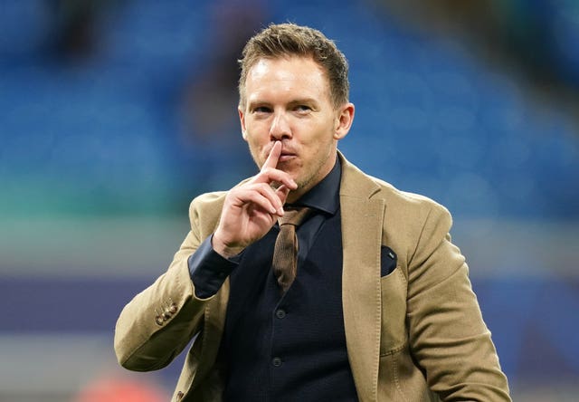 RB Leipzig manager Julian Nagelsmann is attracting the interest of Tottenham