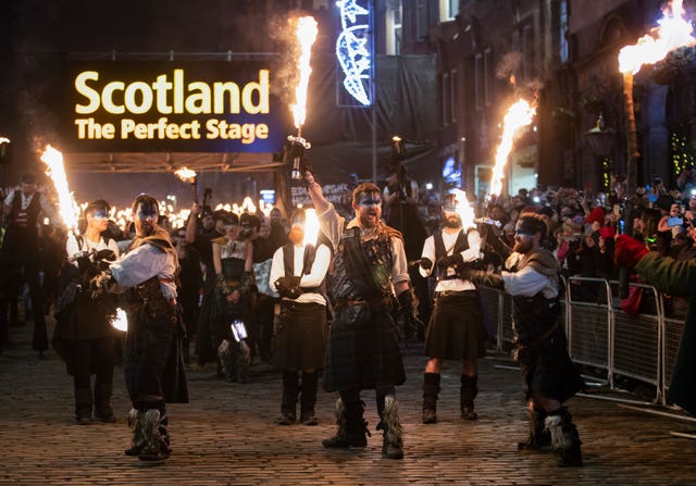 Edinburgh Hogmanay celebrations