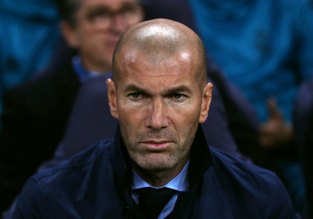 Real Madrid boss Zinedine Zidane (Simon Cooper/Empics)