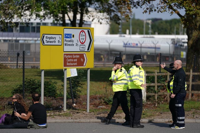 Environmental protest &ndash; Birmingham