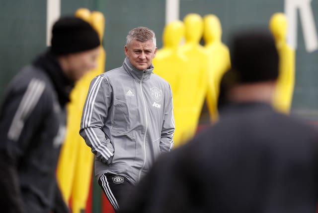 Ole Gunnar Solskjaer's side will not be training 