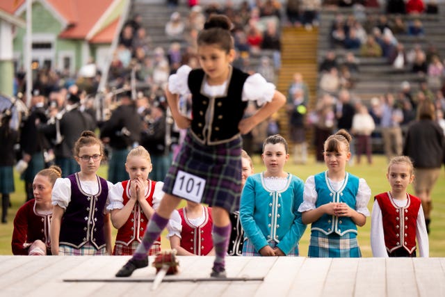 The Braemar Gathering highland games