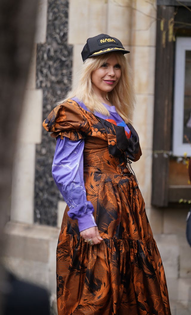 Stars including Victoria Beckham and Kate Moss don classic Vivienne Westwood  styles for fashion designer's funeral