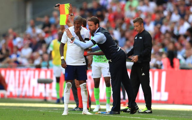 Ashley Young is enjoying working with Gareth Southgate