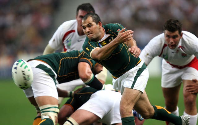 Fourie Du Preez in action for South Africa