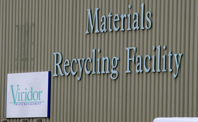 The council earns £4.5 million a year from processing its recycling (Chris Radburn/PA)