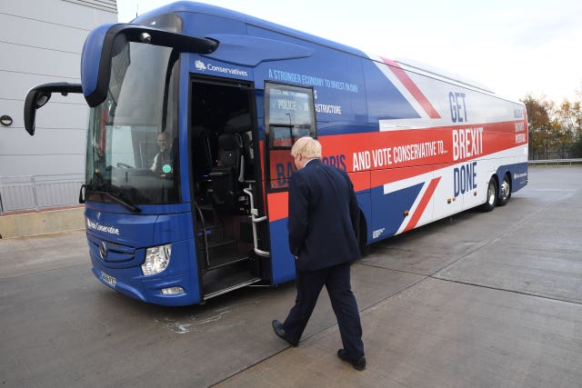 Boris Johnson said it was a fantastic bus