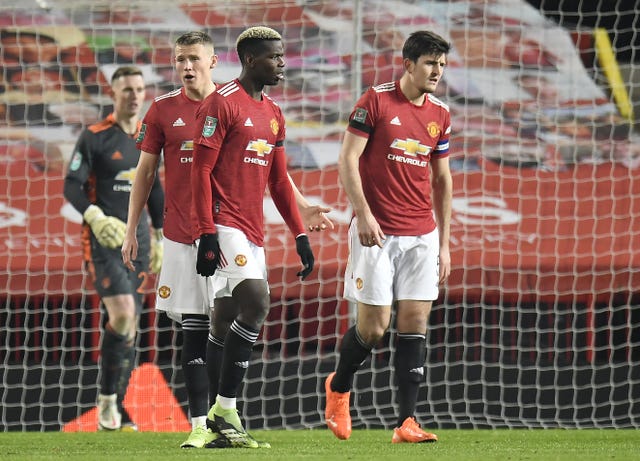 Manchester United were hit by two second half goals against Manchester City