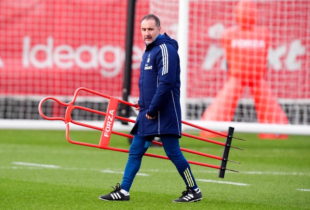 Nottingham Forest Press Conference and Training