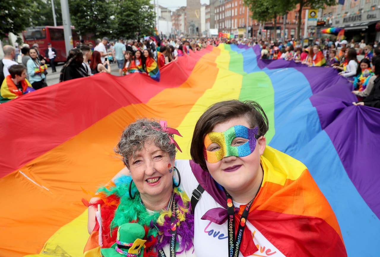 Dublin transformed into sea of rainbow for Pride parade Bradford