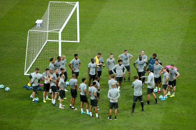 Liverpool Press Conference and Training Session – Besiktas Park