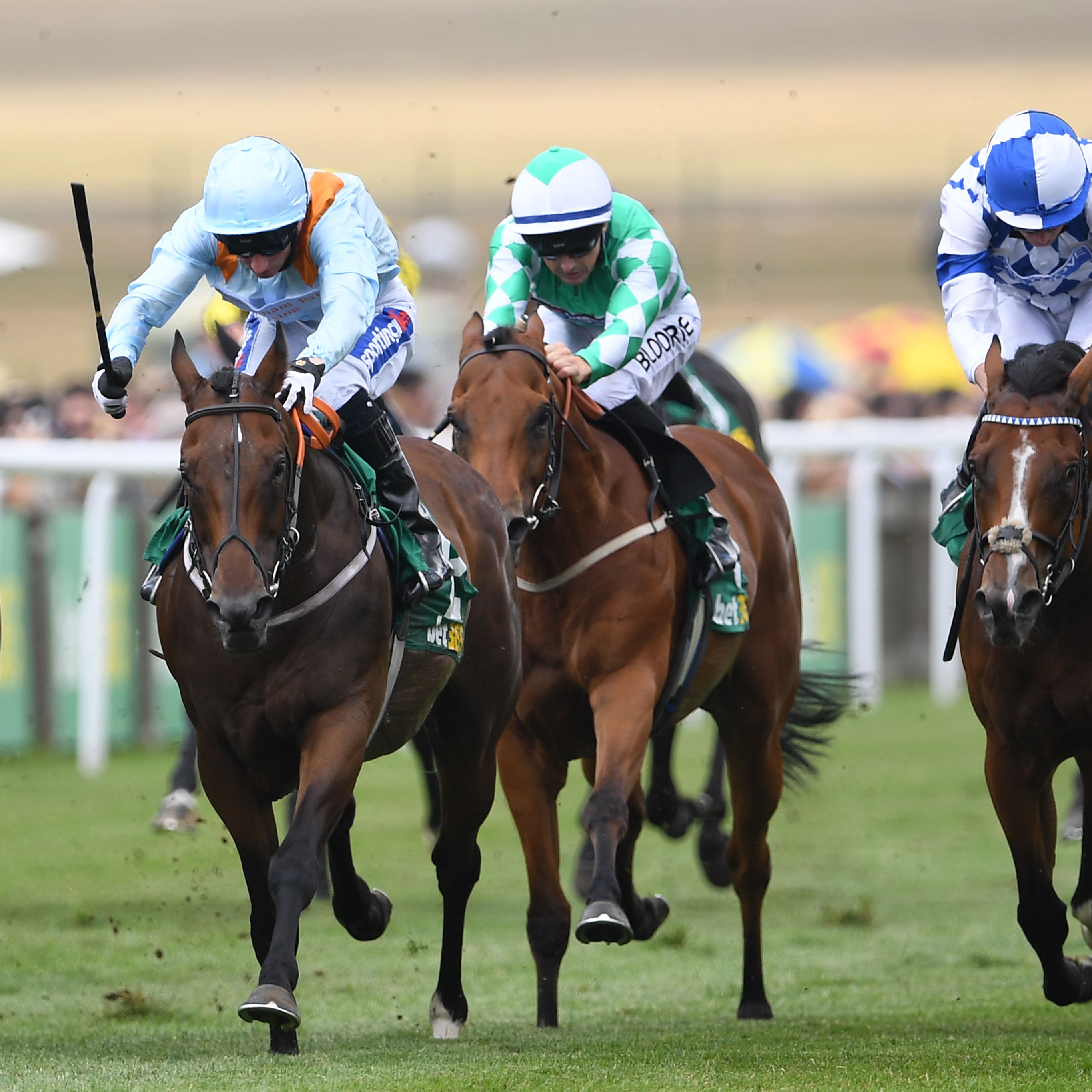 Burnt Sugar (left) lands the Bunbury Cup at Newmarket next week